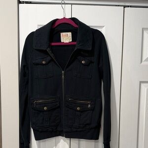 Billabong Black Cotton Jacket